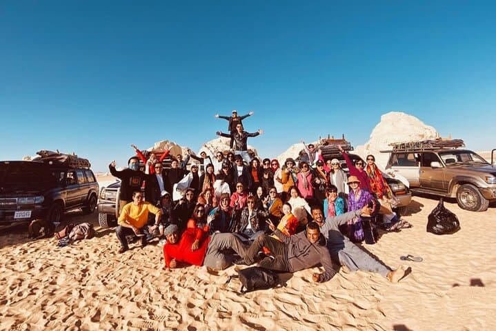 2-Day White & Black Desert Jeep Safari from Cairo — Overnight Camping in the Chalk Formations photo 3