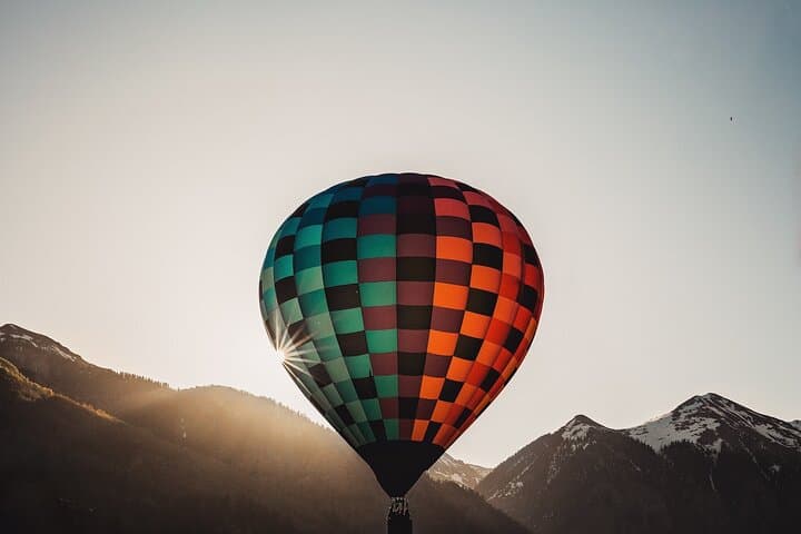 Dawn Hot Air Balloon Flight Over Marrakech and the High Atlas Foothills