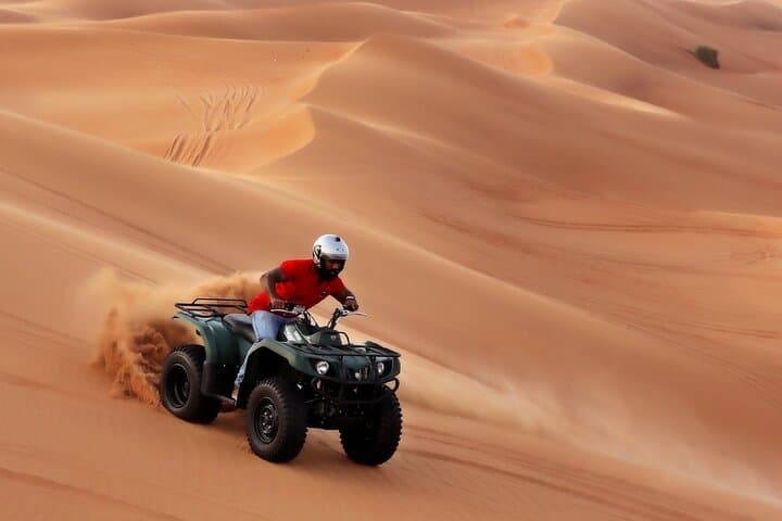 Dubai Desert Safari with Quad Biking — Red Dunes, Sunset Camp & Buffet photo 2
