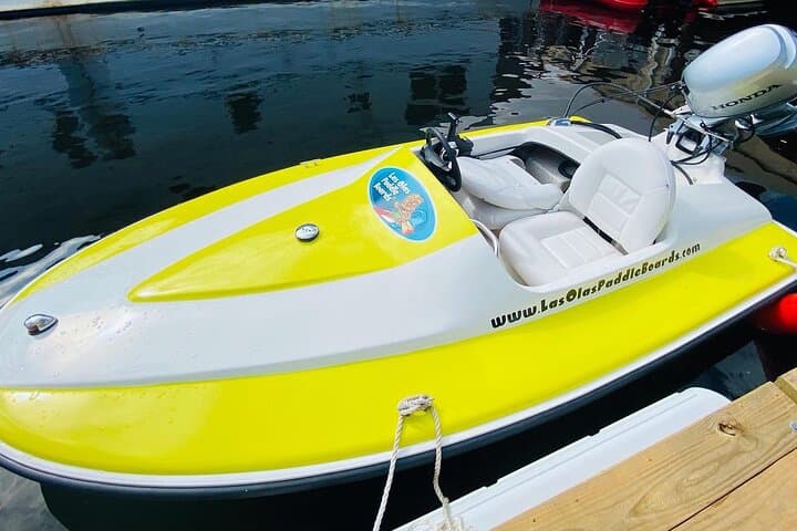 Pilot a Mini Powerboat Through Fort Lauderdale's Canals — 1-Hour Yacht & Mansion Tour photo 4