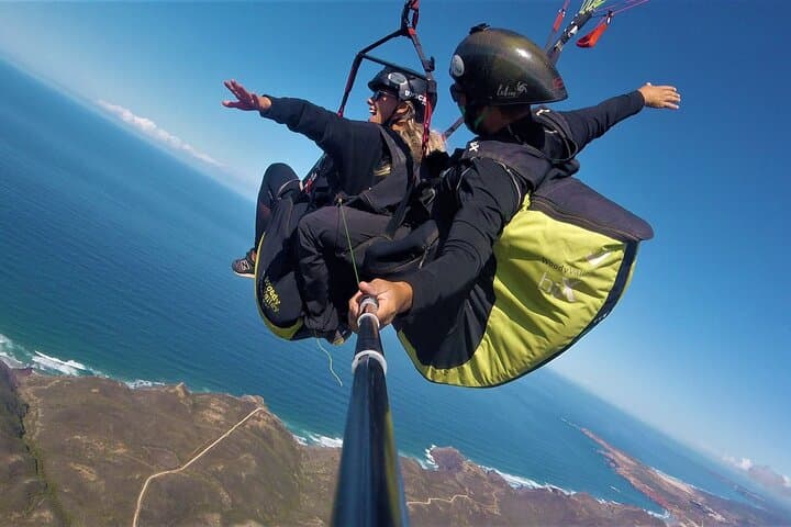 Tandem Paragliding over Costa Vicentina — Lagos Aerial Adventure photo 1