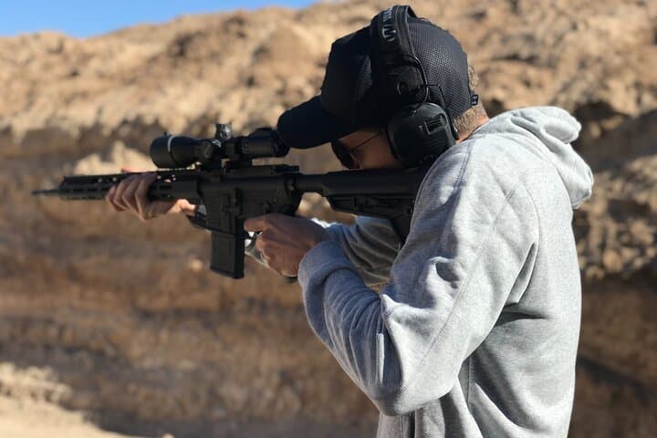 Outdoor Shooting Range Experience Near Las Vegas with Certified Instructor photo 6
