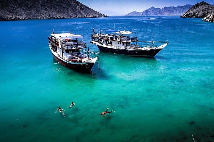 Khasab Dhow Cruise: Full-Day Musandam Fjords, Dolphins & Snorkeling from Dubai photo 3