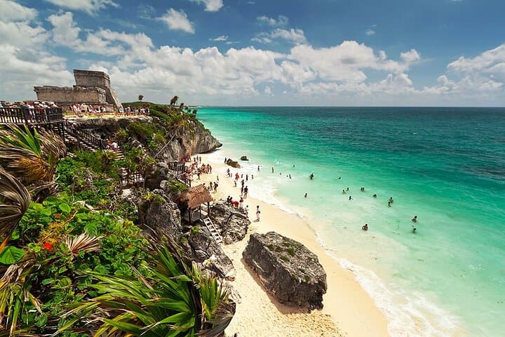 Tulum & Cobá Day Tour: Tulum Ruins, Nohoch Mul Hike & Cenote Cenote Swim photo 4