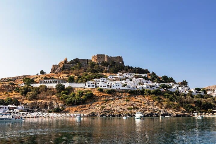 Lindos Acropolis & Village Private Tour: Ancient Cliffs and Coastal Views photo 6