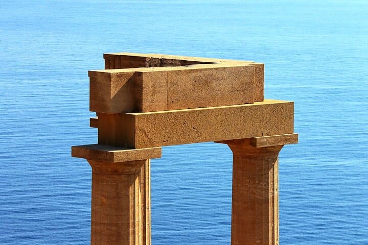Lindos Acropolis & Village Private Tour: Ancient Cliffs and Coastal Views photo 3