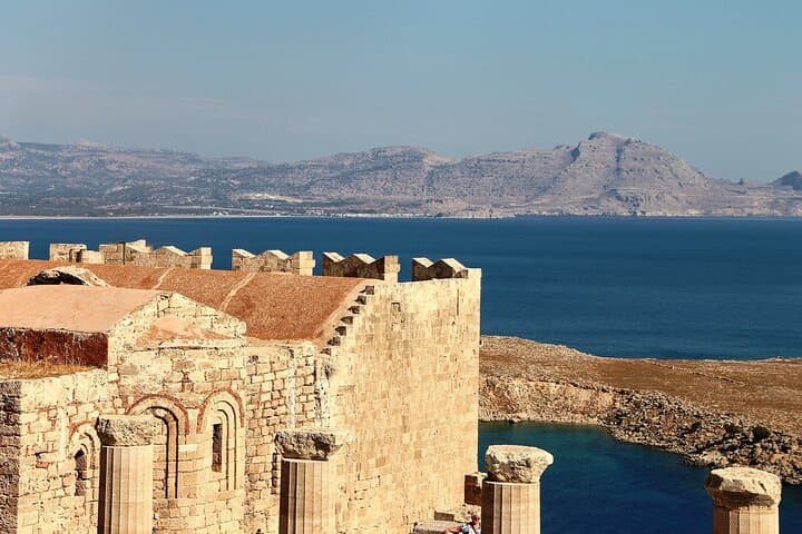 Lindos Acropolis & Village Private Tour: Ancient Cliffs and Coastal Views photo 4