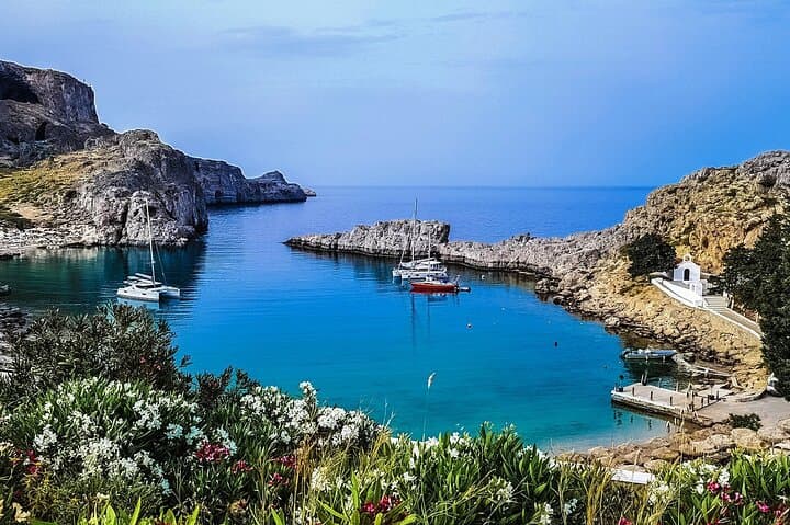 Lindos Acropolis & Village Private Tour: Ancient Cliffs and Coastal Views photo 5