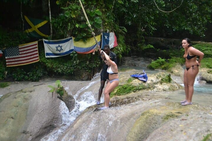 Private Tour to Ocho Rios Blue Hole from Falmouth: Secret Falls, Rope Swings & Shopping photo 6