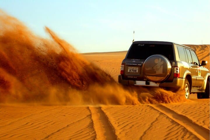 Dubai Evening 4x4 Desert Safari with BBQ, Camel Ride & Live Shows photo 3