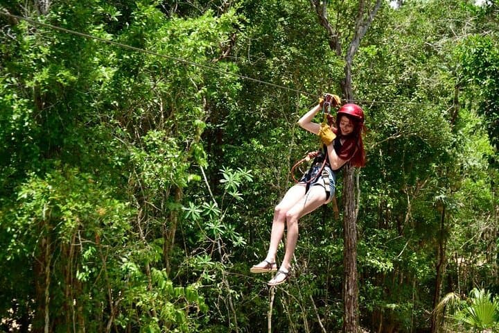 Riviera Maya Jungle ATV, Zipline & Cenote Adventure with Hotel Transfer photo 5