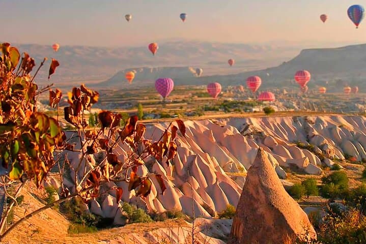 2-Day Cappadocia Tour from Istanbul with Optional Hot-Air Balloon — Flights, Valleys & Cave Hotel