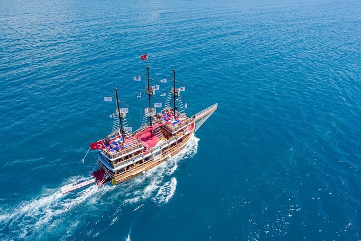 Blue Laguna Boat Trip from Side: Manavgat River-to-Sea Cruise with Swimming & Foam Party photo 6