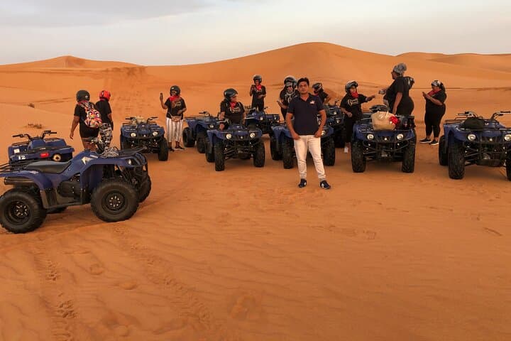 Dubai Morning Desert Quad Bike Tour: Sandboarding & Camel Ride photo 5