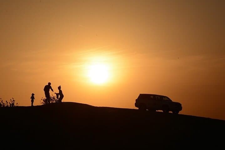 Sunrise VIP Desert Safari Dubai — Dune Bashing, Sandboarding & Camel Rides