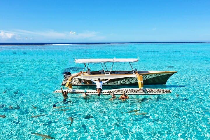 Bora Bora Private Half-Day Lagoon Tour — Swim with Rays, Sharks & Coral Gardens photo 1