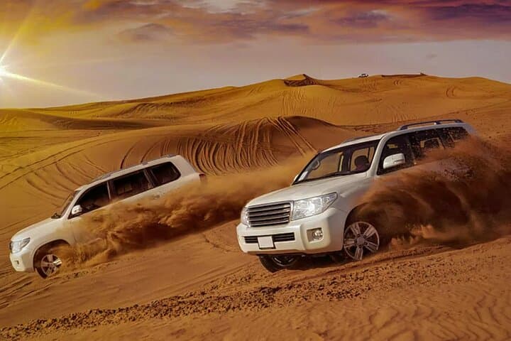 Sunset Dune Bashing in Dubai’s Lehbab Desert — BBQ, Camel Ride & Cultural Shows photo 3