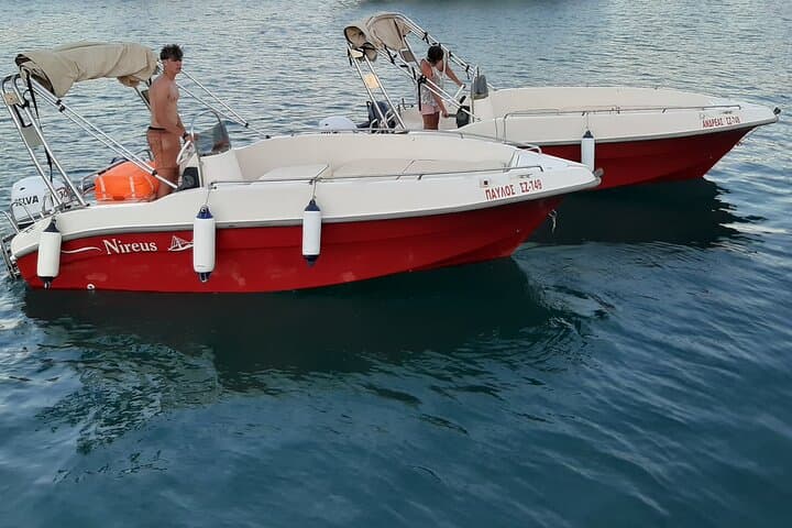 Zakynthos Speedboat Rentals: Self-Drive or Skippered Boat Hire from Tsilivi