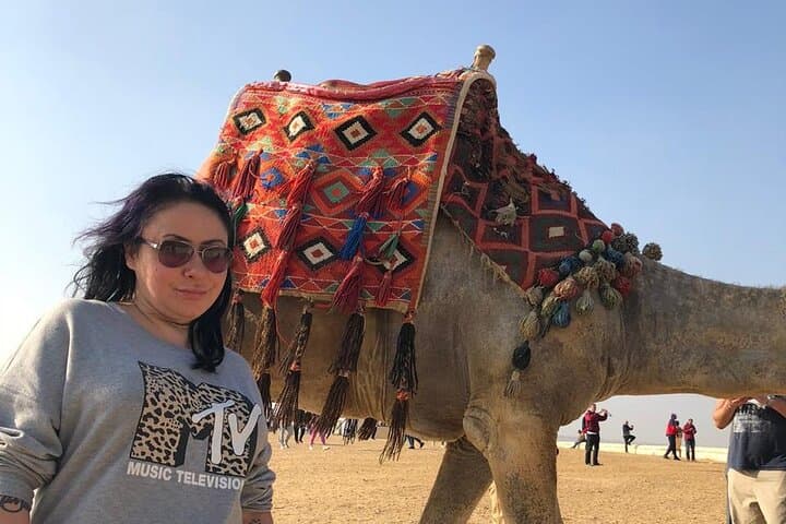 Sunset Camel Ride Around the Great Pyramids of Giza photo 6