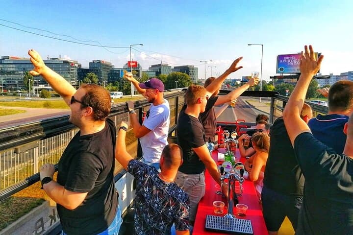 Bratislava Double-Decker Beer Bus: Open-Deck City Brewery Experience photo 4
