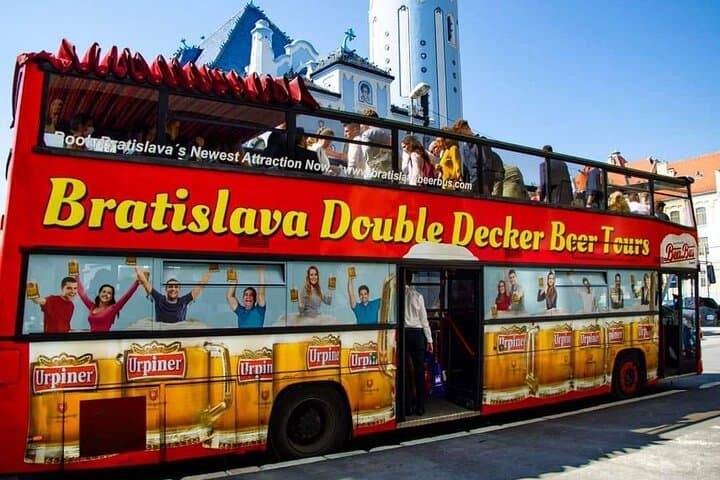 Bratislava Double-Decker Beer Bus: Open-Deck City Brewery Experience photo 6