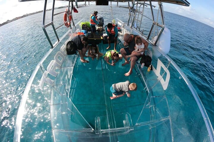 Clear-Boat Snorkeling in Cozumel: Crystal-Clear Boat Tour & Reef Snorkel