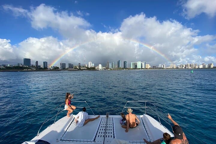 Private Sunset Catamaran Cruise in Waikiki — Turtles, Dolphins & Diamond Head Views photo 6