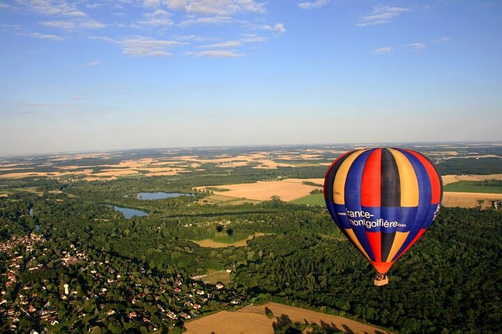 Hot-Air Balloon Over Fontainebleau Forest and Château de Fontainebleau photo 4
