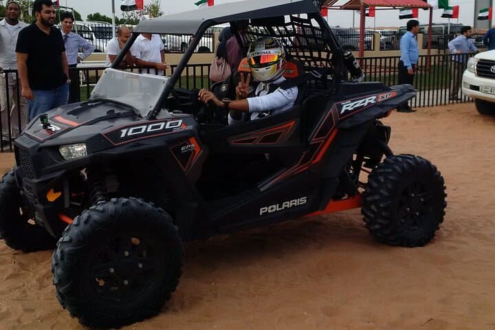 Dubai Morning Polaris Dune Buggy Self-Drive: Private Open Desert Adventure