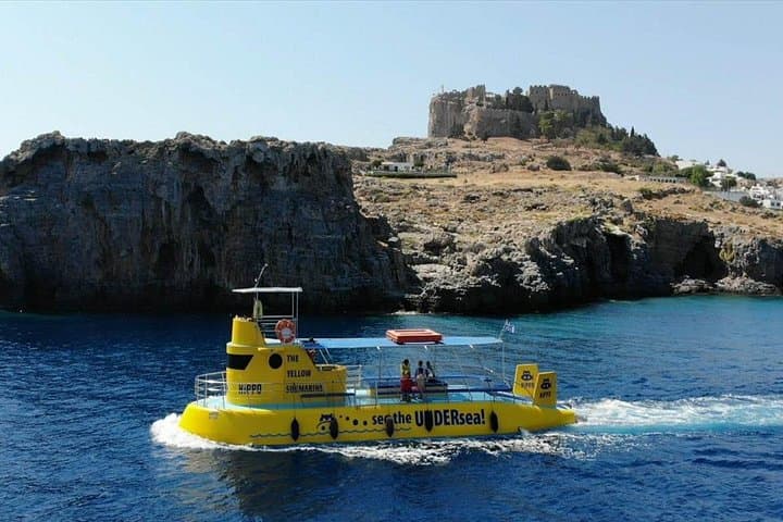 Hippo Submarine Lindos Semi-Submarine Cruise to St Pauls Bay Navarone photo 4