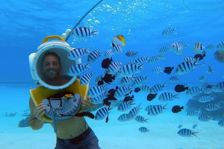 Bora Bora Aqua Safari: Private Helmet Diving in Coral Gardens photo 6