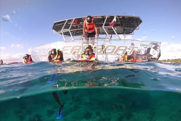 Clear-Boat Snorkeling in Cozumel: Crystal-Clear Boat Tour & Reef Snorkel photo 5