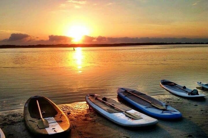Golden Beach 1-Hour Stand-Up Paddleboard Hire — Pumicestone Passage SUP near Bribie Island photo 5