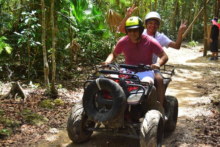 ATV, Zipline & Cenote Adventure from Playa del Carmen — Full-Day Jungle Rush photo 6