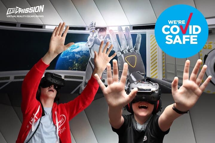 Entermission Sydney 60-Min VR Escape Rooms — Team-Based Virtual Reality Adventures