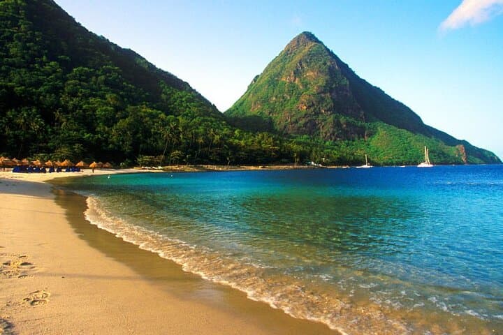 Discover Saint Lucia: Soufrière, the Pitons, Sulphur Springs & Waterfall Swim