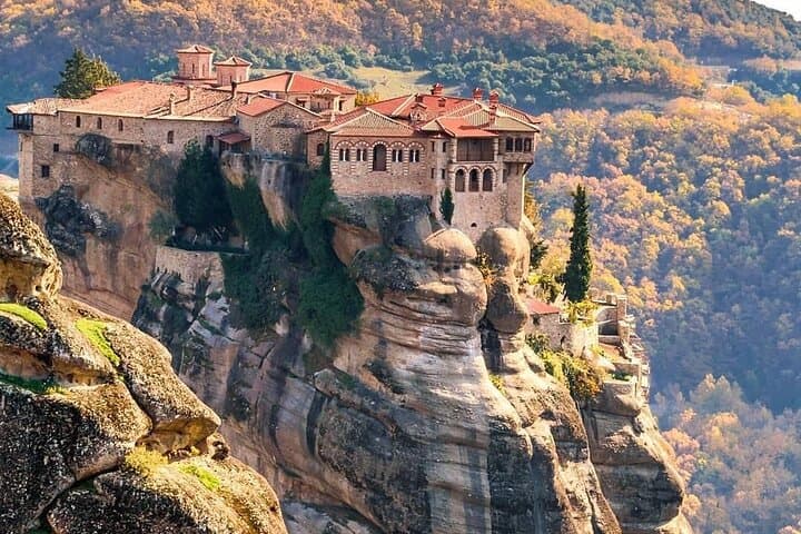 Meteora Private Day Tour from Athens — Clifftop Monasteries & Thermopylae photo 2