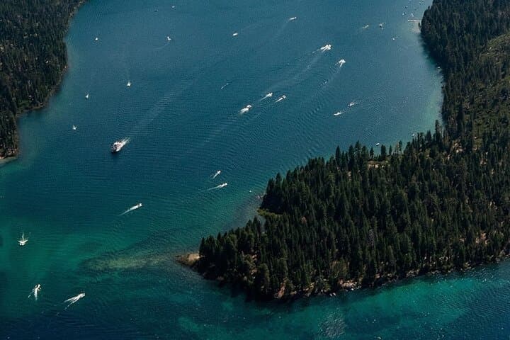 Emerald Bay Helicopter Tour — A Short Aerial Flight Over Lake Tahoe's Emerald Bay photo 5
