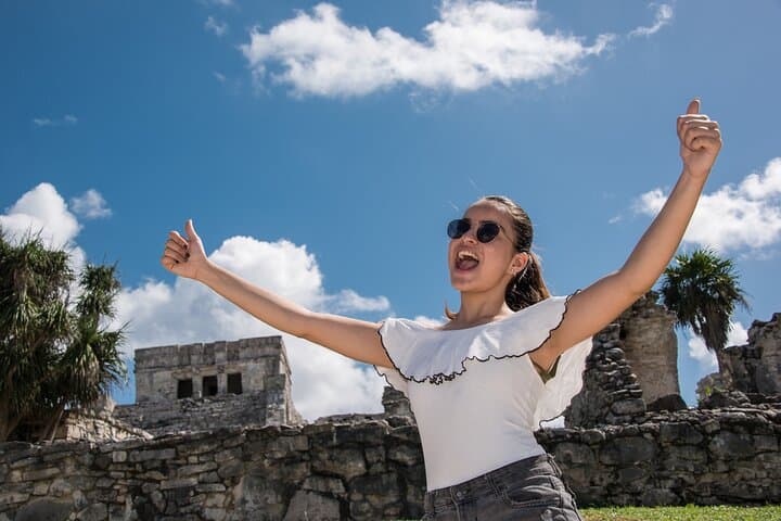 Tulum Ruins & Cenote Day Tour — Clifftop Maya Views and Underground Swimming photo 4