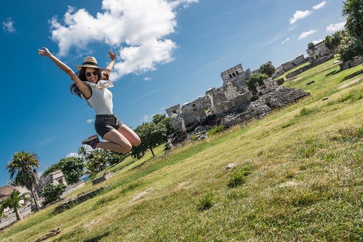 Tulum Ruins & Cenote Day Tour — Clifftop Maya Views and Underground Swimming photo 6