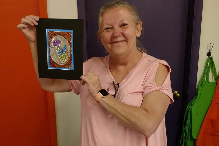 Make-and-Take Metal Embossing Class on Estes Park Riverwalk photo 3