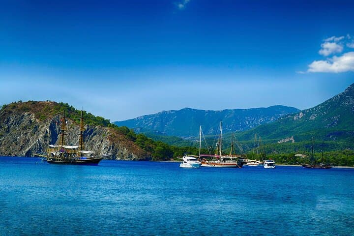 Pirate Boat Tour in Kemer: Bays, Swim Stops & Phaselis Ruins photo 2