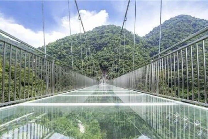 Half-Day Skywalk Glass Bridge and Waterfall Ravine Tour from Guangzhou photo 2