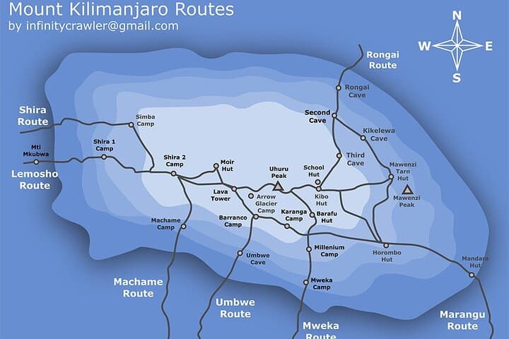 7-Day Rongai Route Climb: Summit Mount Kilimanjaro via Nale Moru Gate photo 3