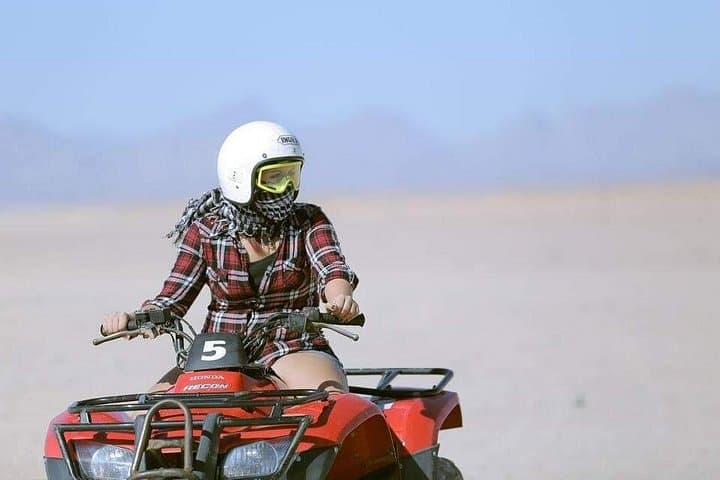 Hurghada Desert Quad Safari & Bedouin Village with Camel Ride — 3-Hour Tour photo 2