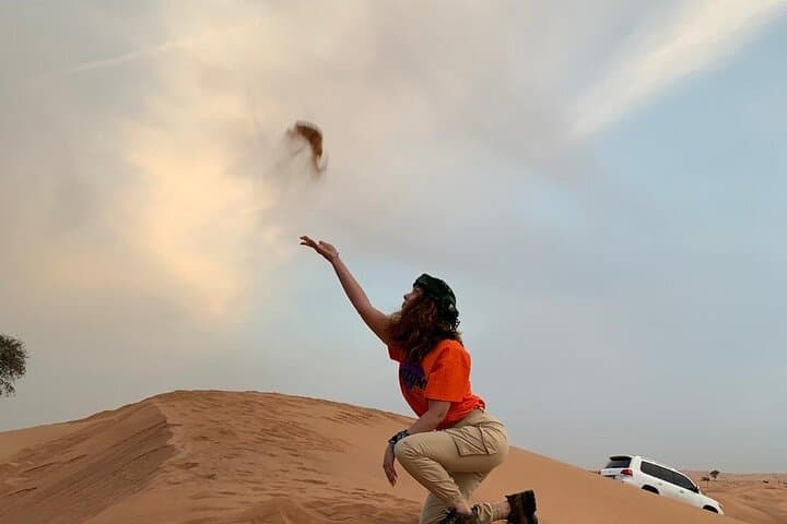 Dubai Evening Desert Safari & Sandboarding with BBQ Dinner photo 3