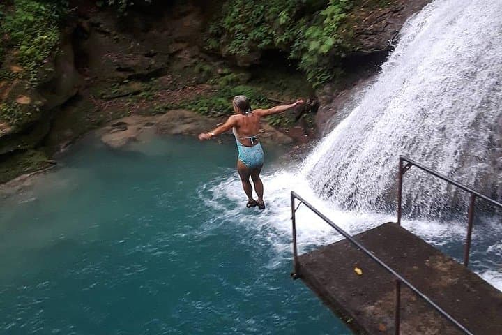 Blue Hole Private Tour from Ocho Rios: Swim Secret Falls and Rope Swing photo 2