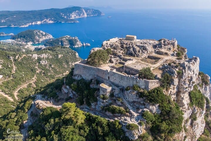 Corfu Full-Day Private Sightseeing Tour: Kanoni, Paleokastritsa & Angelokastro