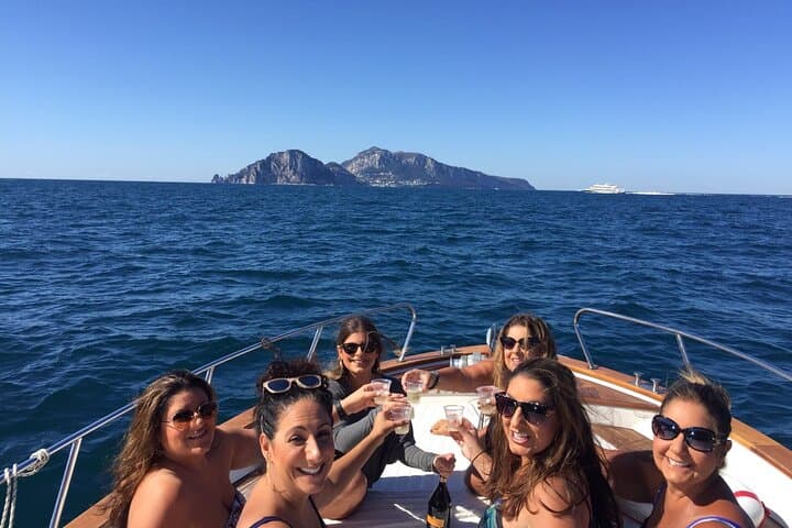 Private Capri Day Tour from Sorrento by 38ft Motorboat — Explore Capri & the Faraglioni photo 4