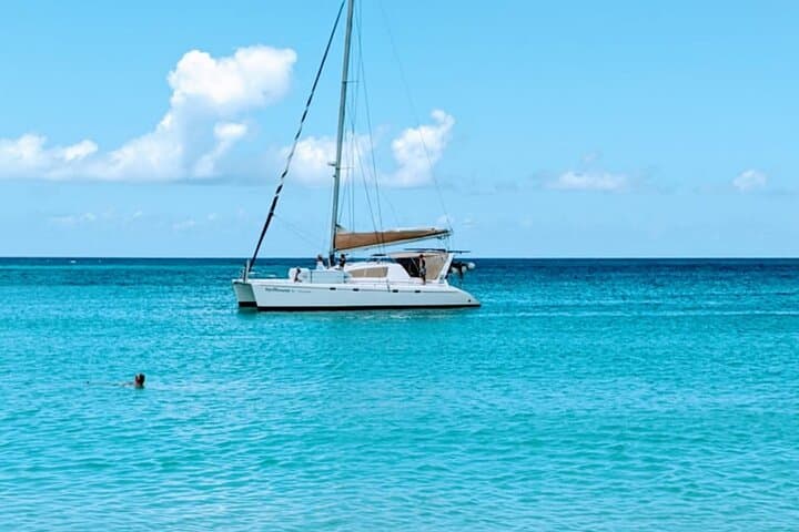 Full-Day Private Catamaran Charter Around St. Maarten — Snorkel, Sail & Turtle Swim photo 4